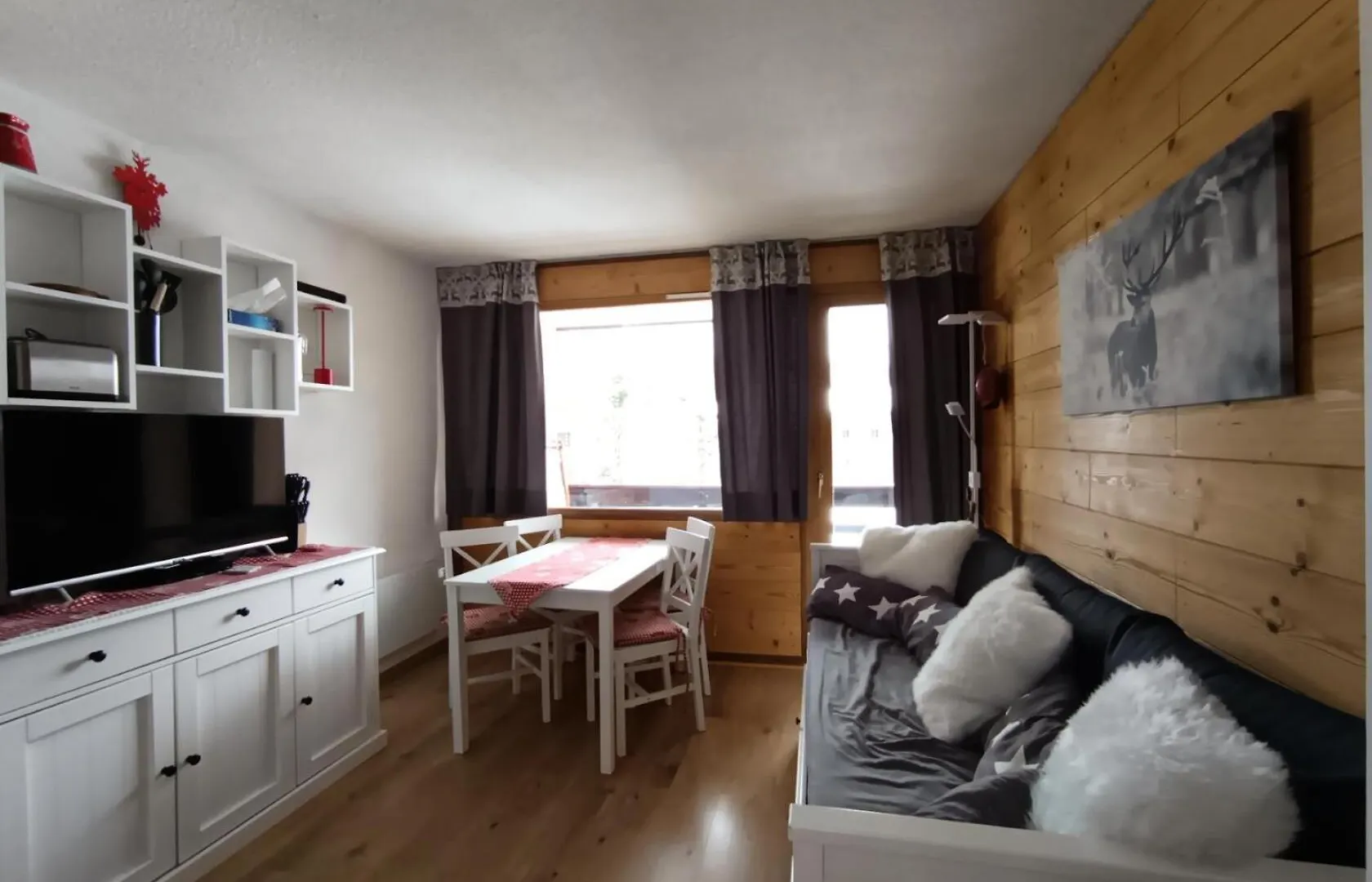 Residence Ferme D'Augustin - Batiment I - Studio Pour 4/5 Personnes - Skis Aux Pieds Mae-8754 Montgenèvre Διαμέρισμα